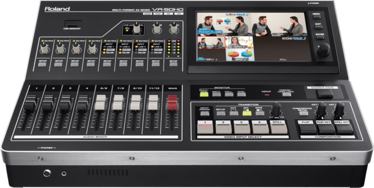 Mixer Roland VR-50HD, EMGEvents